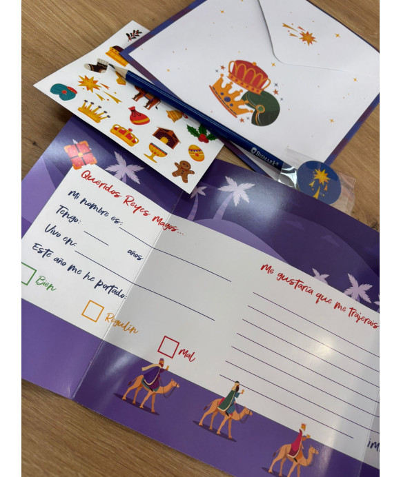 carta reyes magos